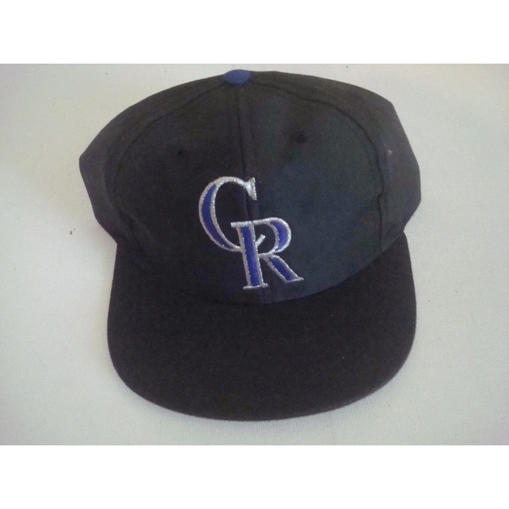 KIDS--- ROCKIES SNAPBACK 90S  00S Y2K HAT CAP‎ VINTAGE DEADSTOCK C4